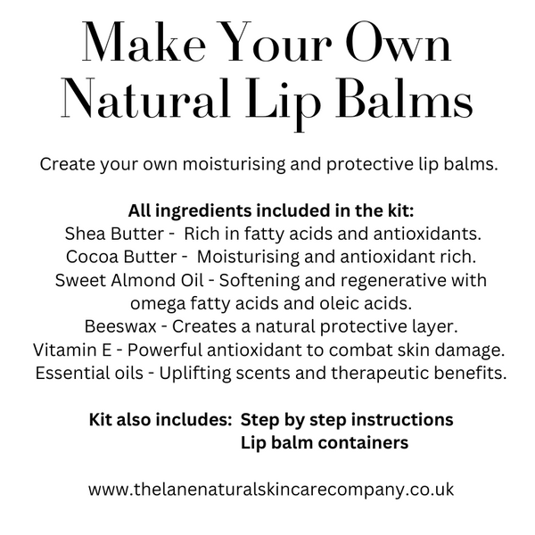 Make Your Own LIP BALMS