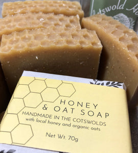 Honey and Oat Soap